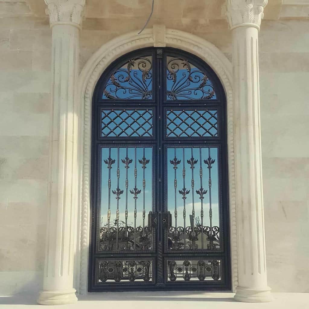 خرید درب پارکینگ حیاط ویلایی در استان گلستان