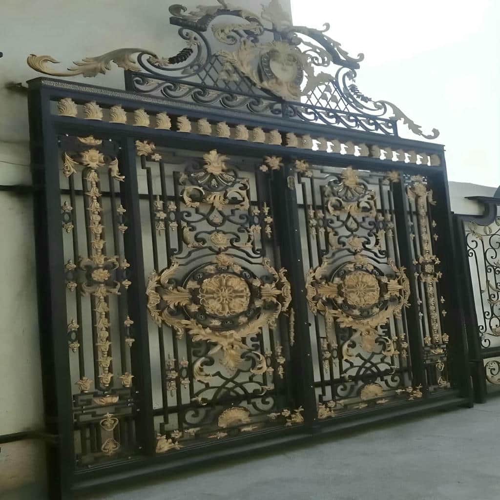 خرید درب پارکینگ فلزی حیاط ویلایی در زاهدان