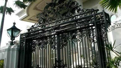 درب پارکینگ حیاط در استان مازندران