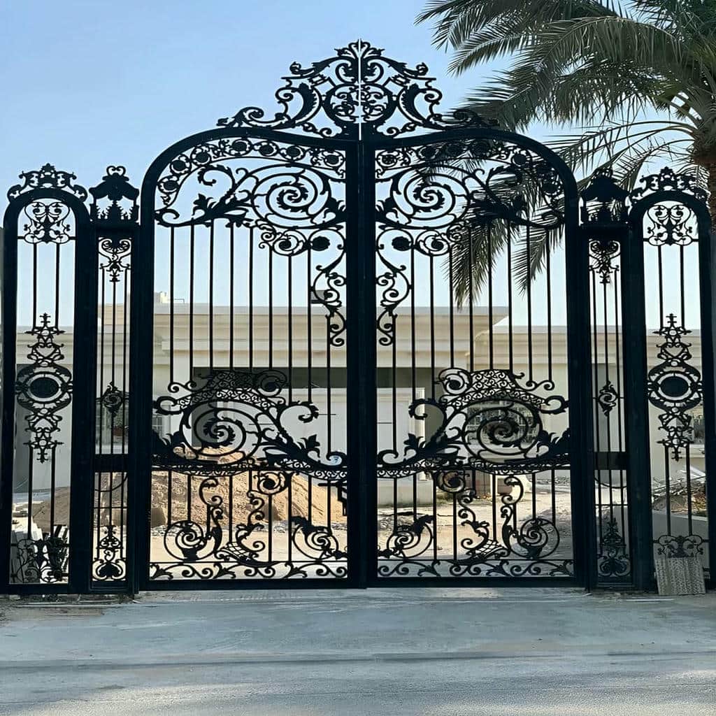 خرید درب پارکینگ فلزی حیاط ویلایی در محمودآباد