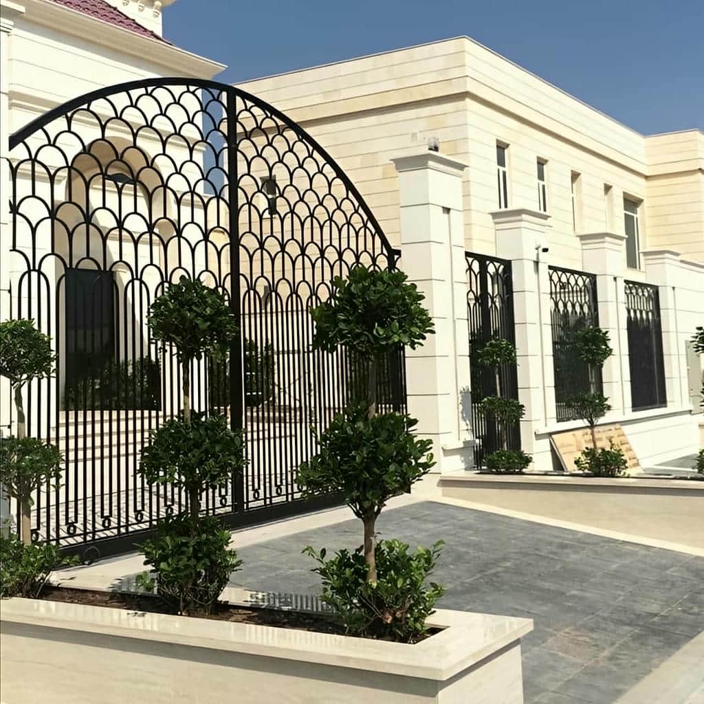 قیمت درب پارکینگ حیاط فرفورژه در بندر انزلی