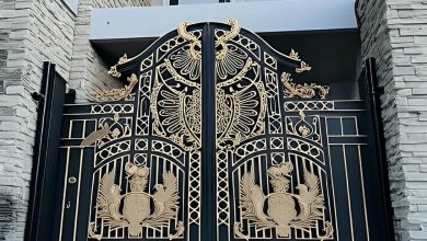 درب پارکینگ حیاط در استان خوزستان