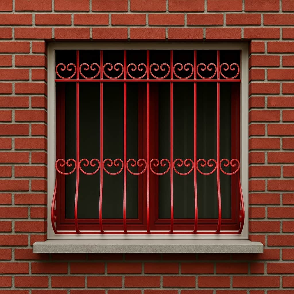 حفاظ پنجره با نصب تراز روی قاب پنجره