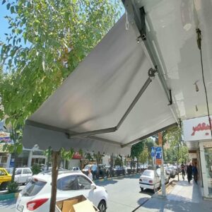 سایبان برقی فول باکس فضای تجاری
