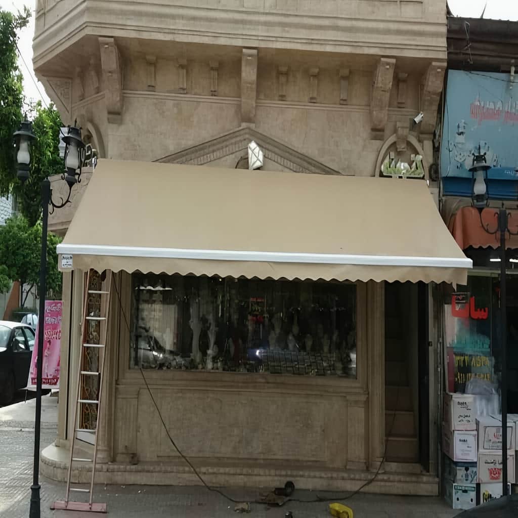 سایبان برقی با فریم فلزی مقاوم نکات ضروری پیش از خرید سایبان برقی