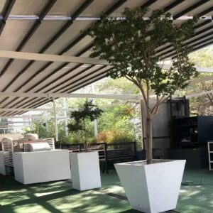 سقف برقی مقاوم پارکینگ