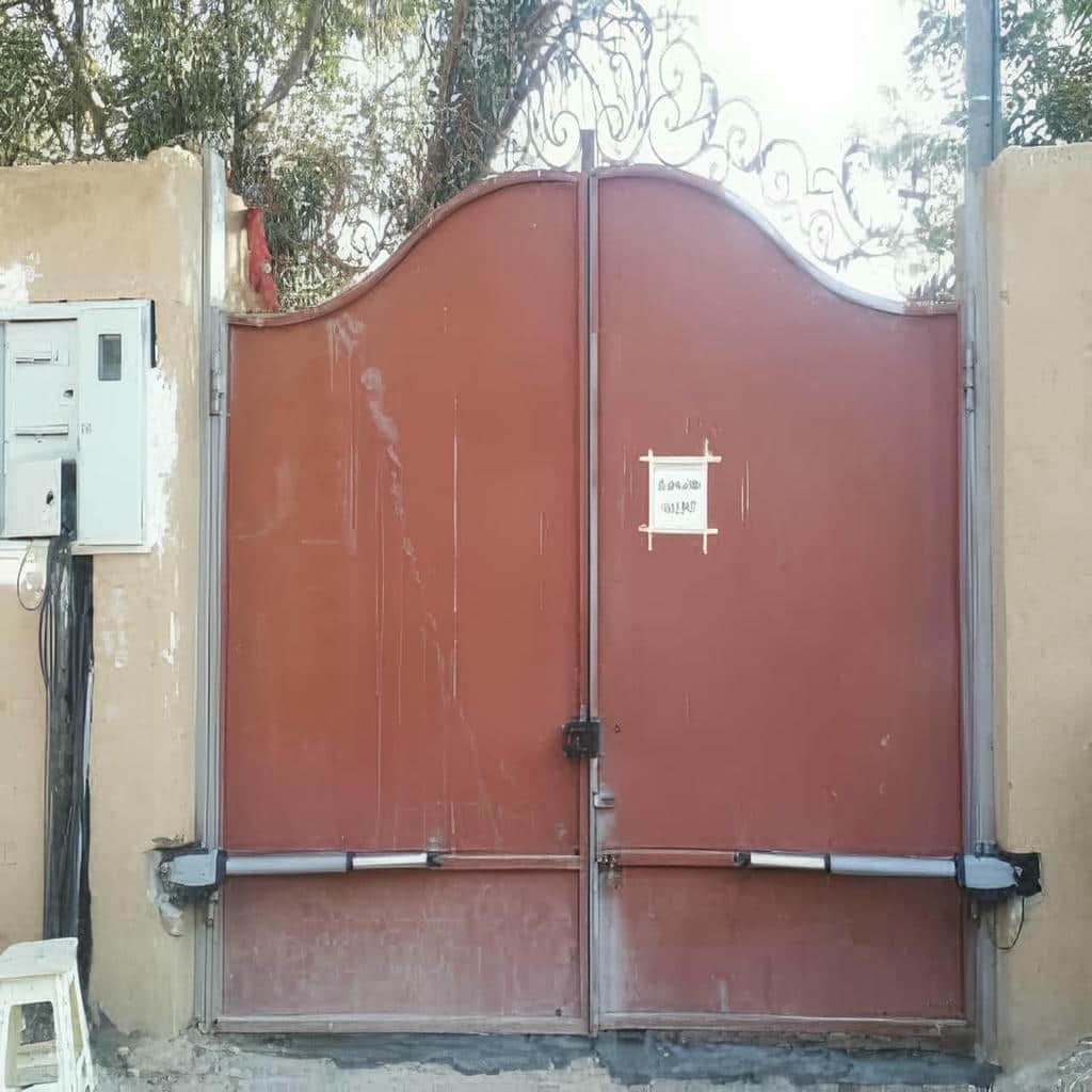 تعمیر در محل جک درب پارکینگ