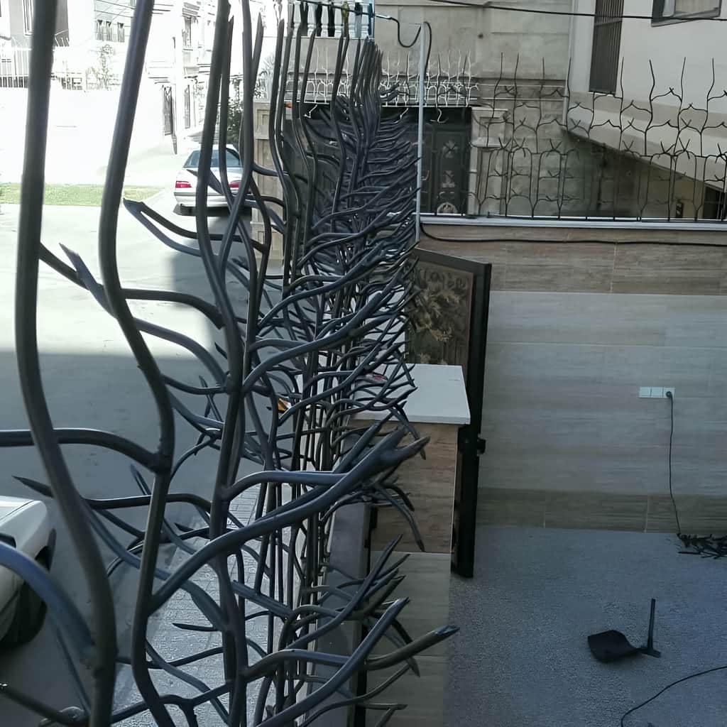 ساخت حفاظ دیوار پرتراکم خمکاری شده نمونه بوتهای