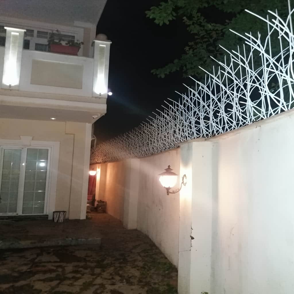 ساخت حفاظ نیزار دیوار باغ نمونه فشرده