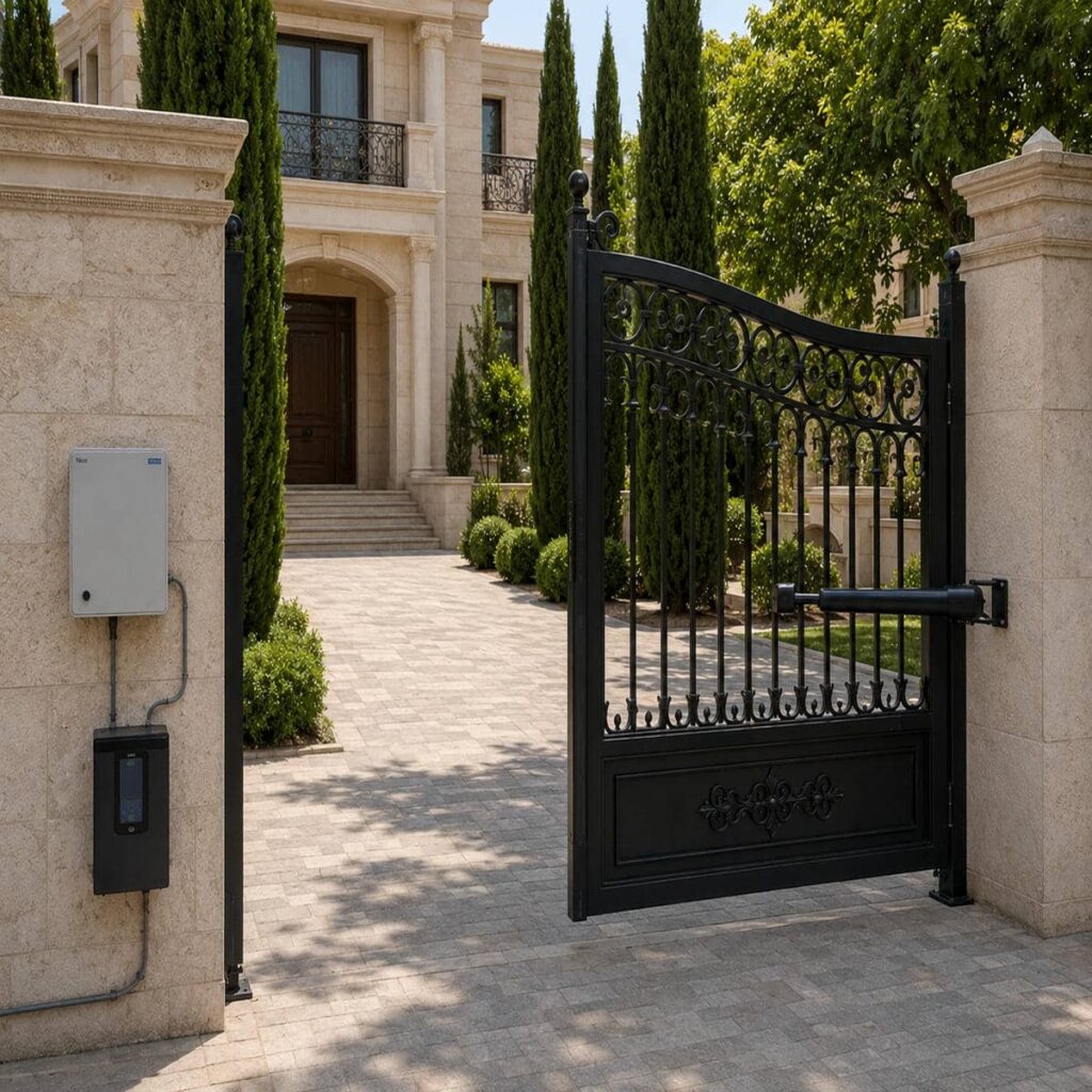 خرید جک درب پارکینگ سنگین کورس بلند پرقدرت