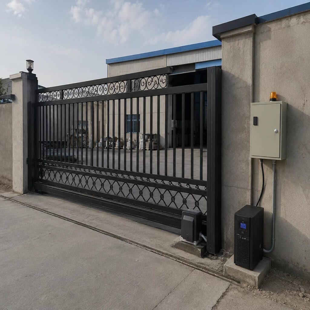 نصب جک درب پارکینگ ایتالیایی هیدرولیک روی ستون