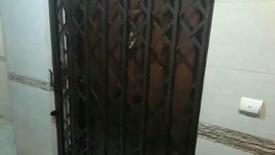 6 طرح حفاظ درب ضد سرقت فلزی