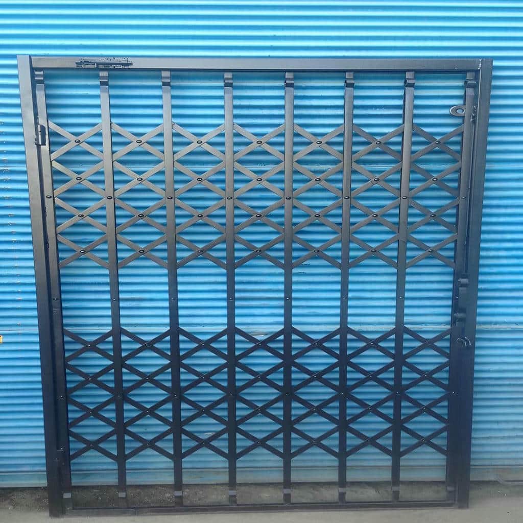 خدمات اندازه‌گیری درب آکاردئونی ضد سرقت