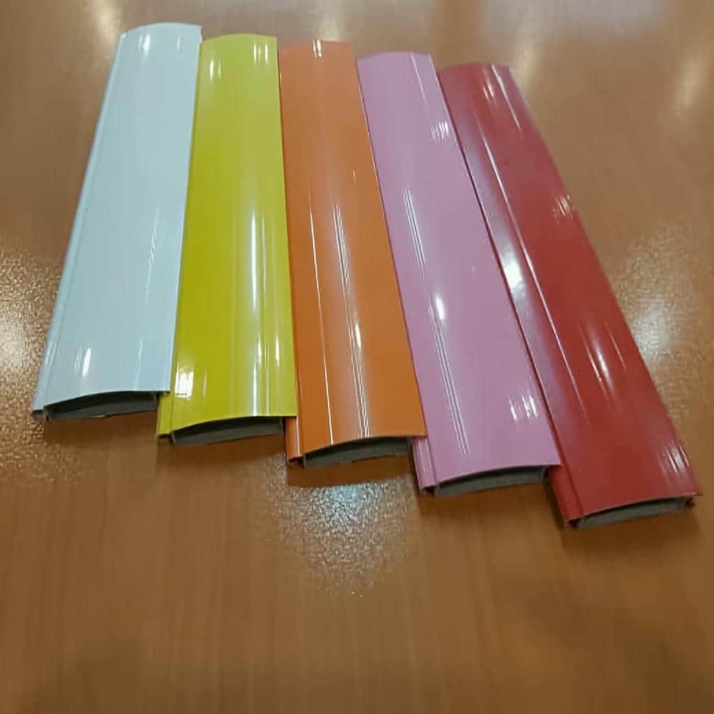 طرح پانچ‌دار کرکره برقی مغازه تیغه آلومینیوم برای ویترین