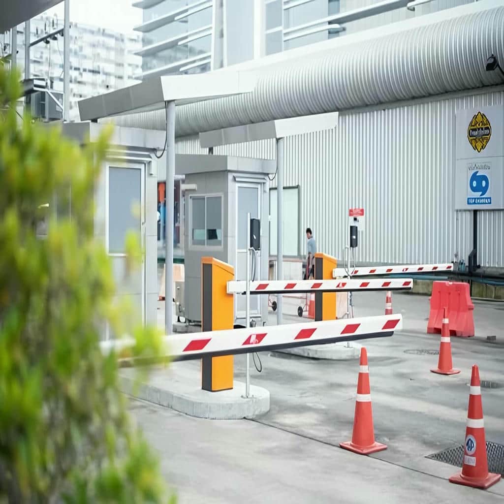 سفارش راهبند ورودی صنعتی کامیون رو هیدرولیکی