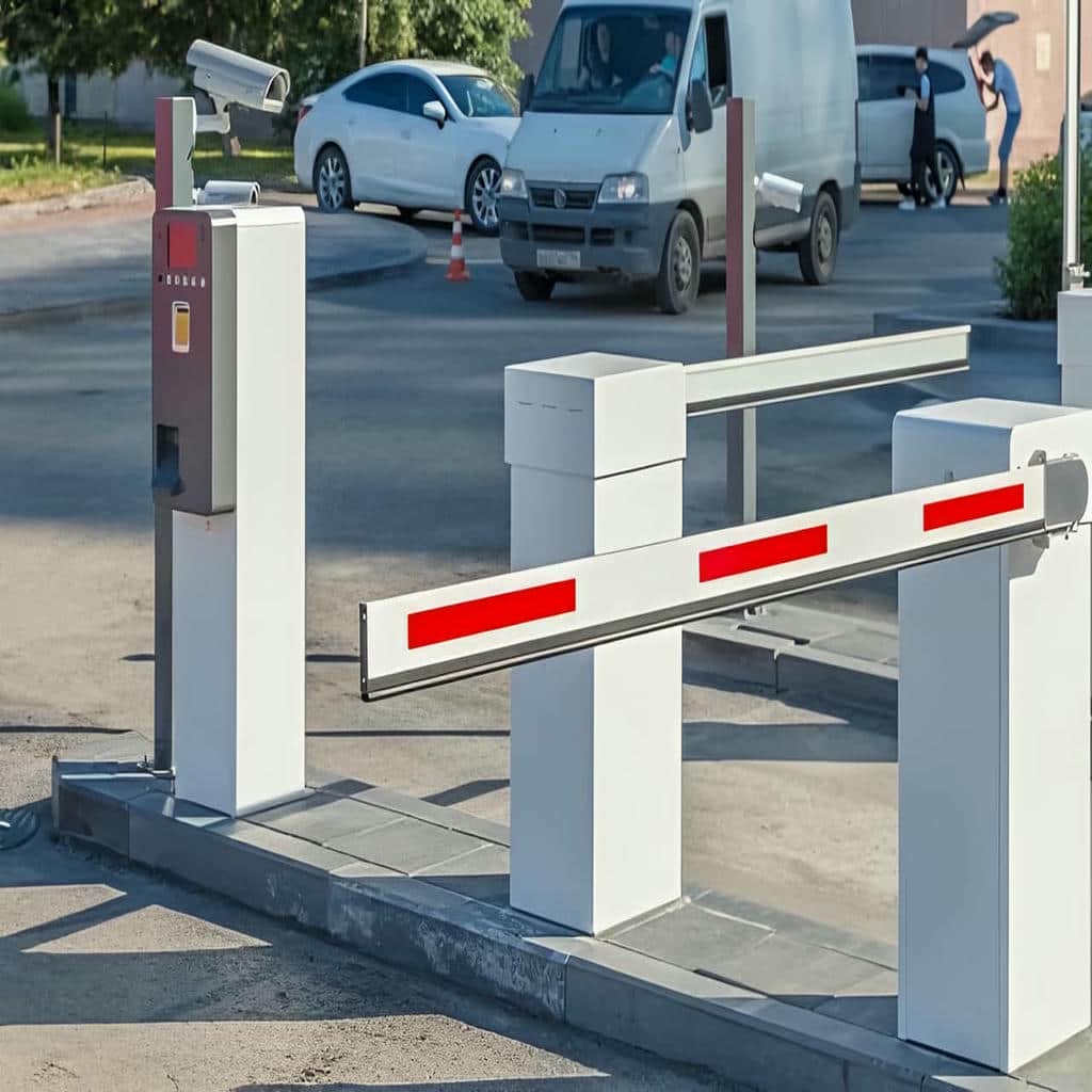 خدمات راهبند تلسکوپی مسیر باریک برای ورودی محدود