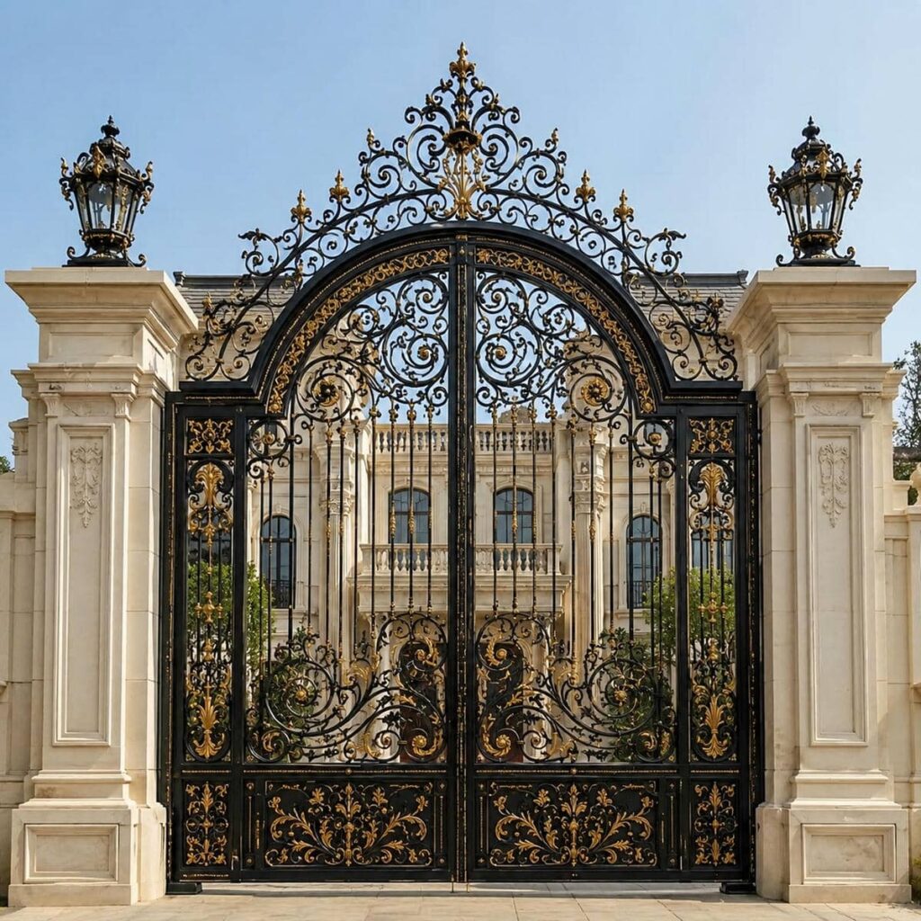سفارش درب پارکینگ ساده پروفیلی سفارشی