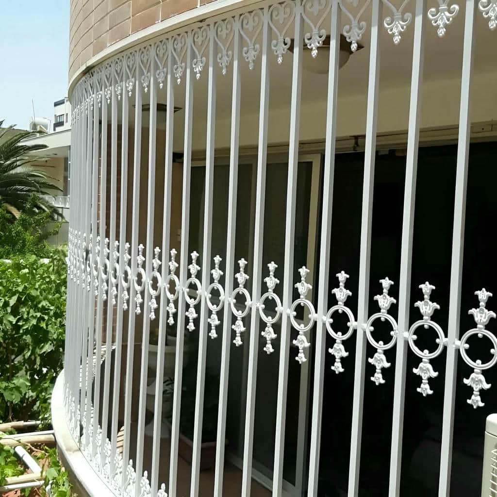 انتخاب حفاظ پنجره ثابت پیچ و رولپلاک خطی