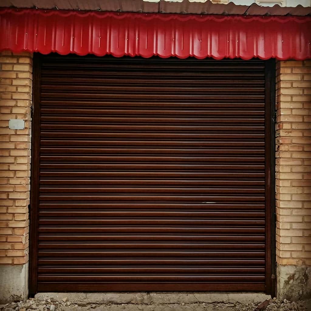 ساخت درب کرکره ای مغازه صنعتی رول گیتر