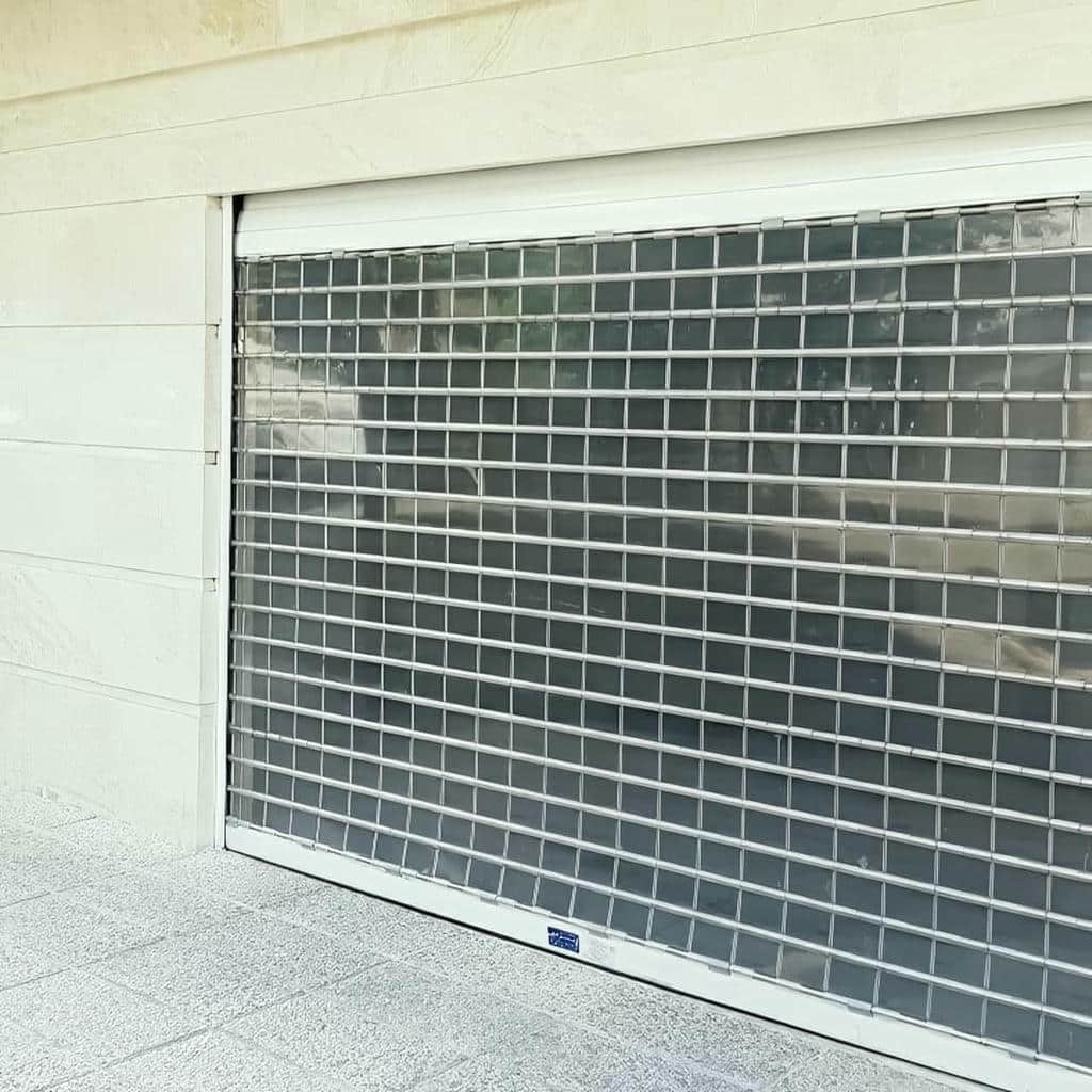 سفارش درب کرکره ای مغازه صنعتی گالوانیزه