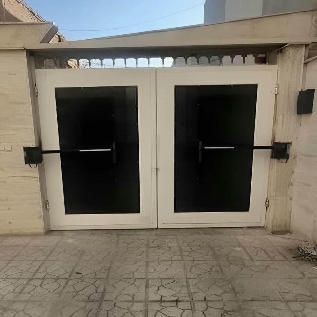 تعمیر جک درب پارکینگ الکترومکانیک خانگی و تنظیم گیربکس