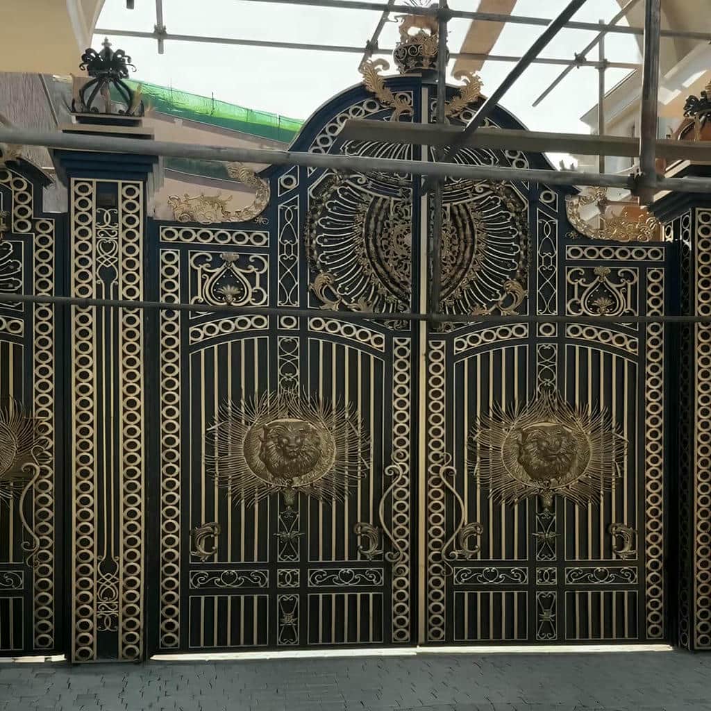 فروش درب ساده پروفیلی با شبکه مستطیلی