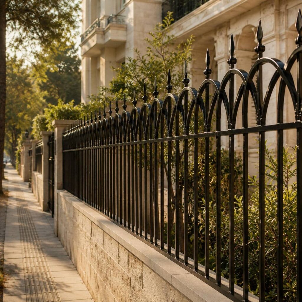 قیمت حفاظ دیوار سیم خاردار ترکیبی بر اساس مشخصات سفارش