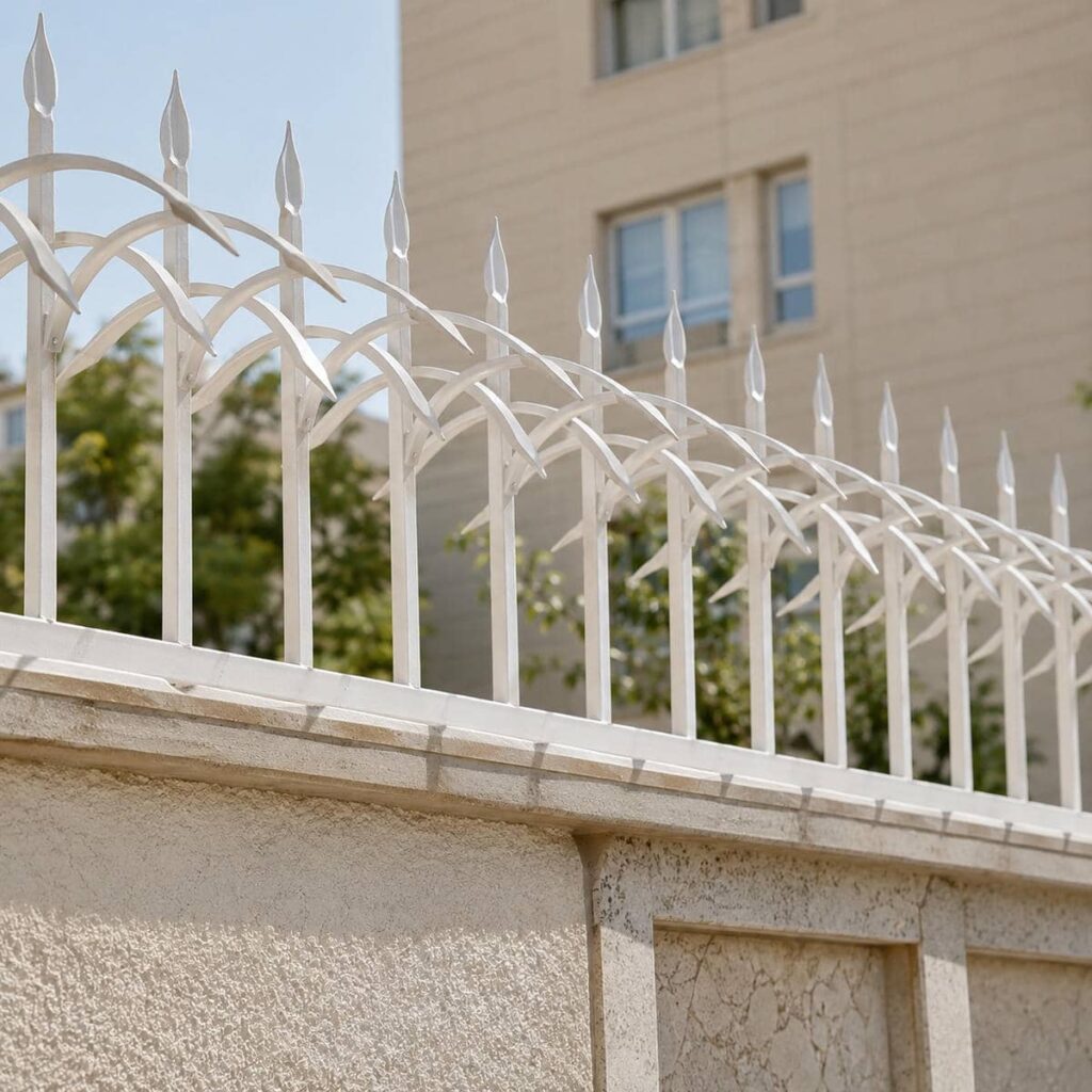 کیفیت جوش حفاظ دیوار رنگ کوره ای