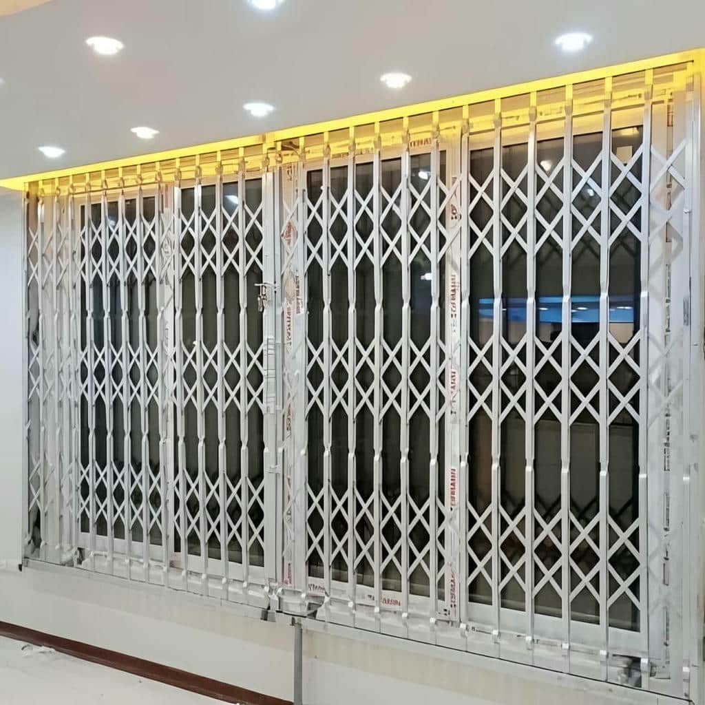 تولید حفاظ پنجره دوجداره ضد سرقت ریلی