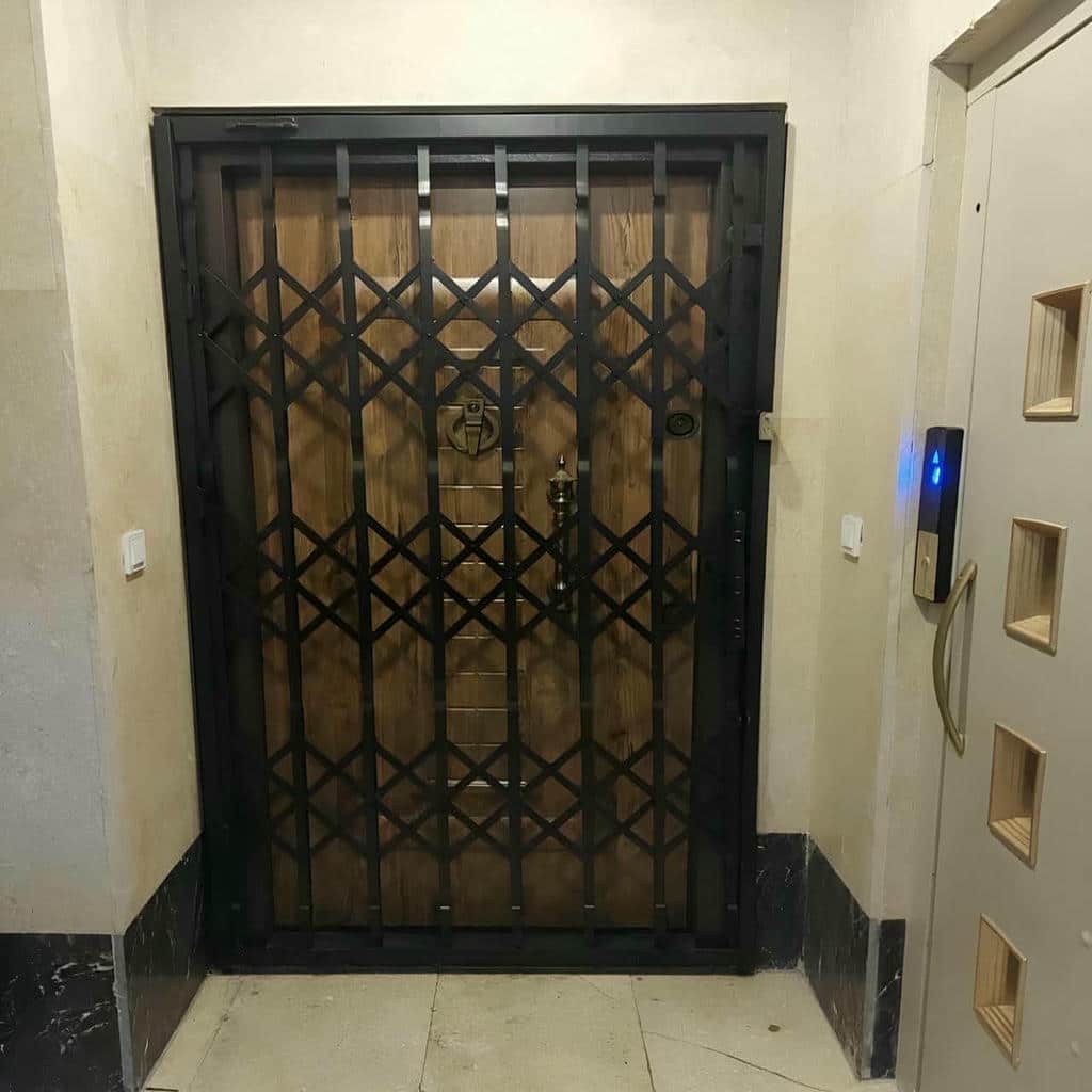 حفاظ آکاردئونی رنگ کوره ای