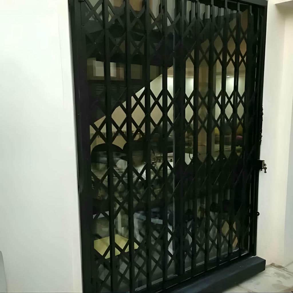 حفاظ آکاردئونی شبکه فلزی