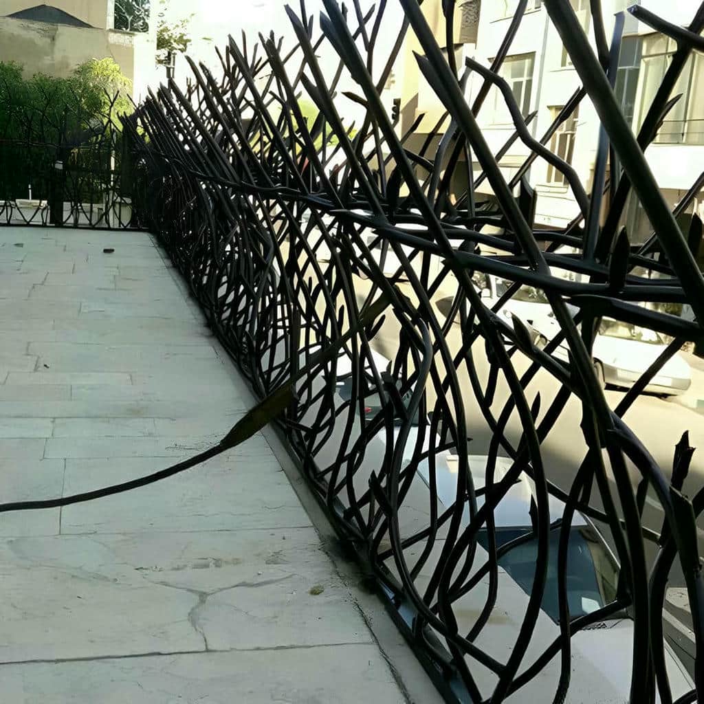 حفاظ دیوار استان کردستان نمای ساختمان ویلایی