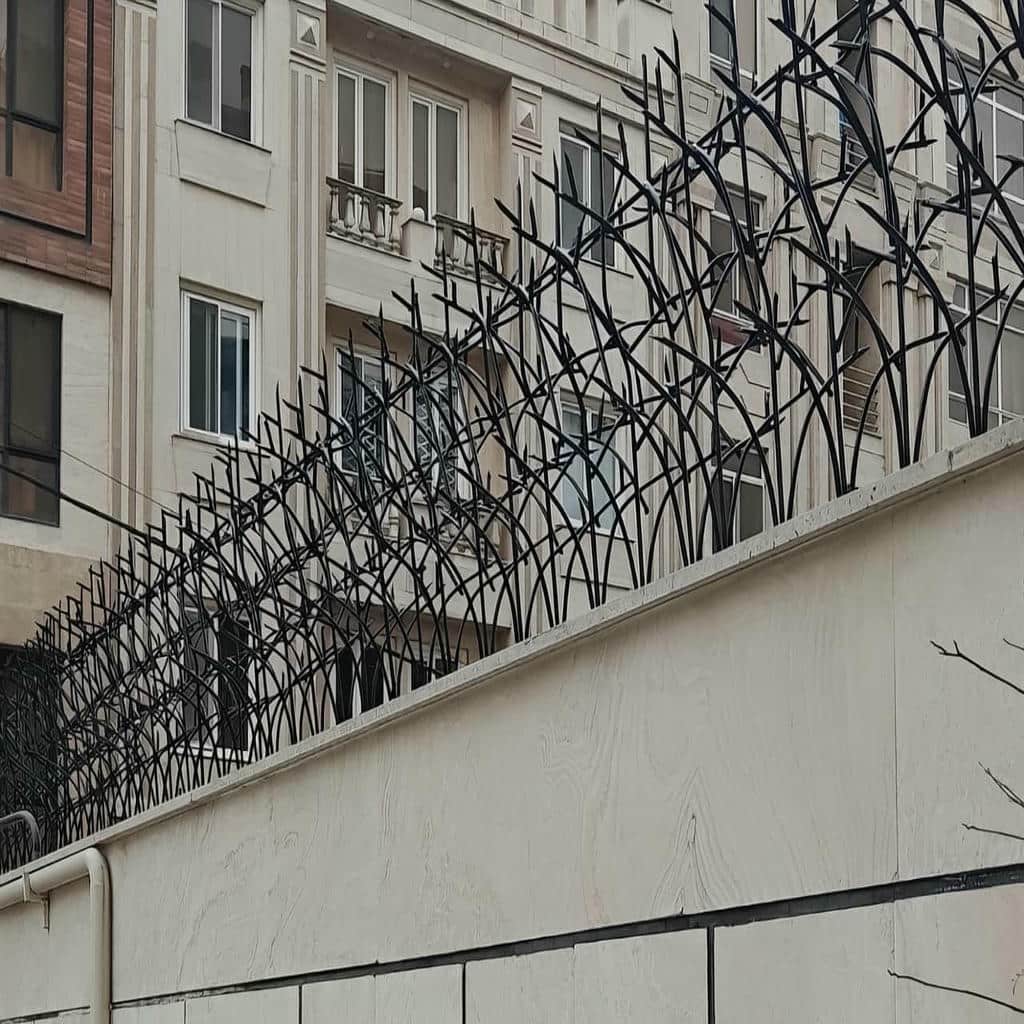 حفاظ دیوار سفارشی برای محوطه ویلایی