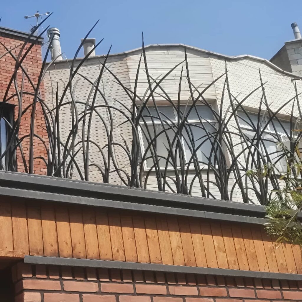 حفاظ دیوار فلزی خرم آباد با پوشش مقاوم