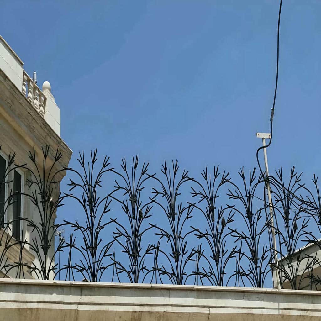 حفاظ دیوار یزد مدل شاخ گوزنی فلزی