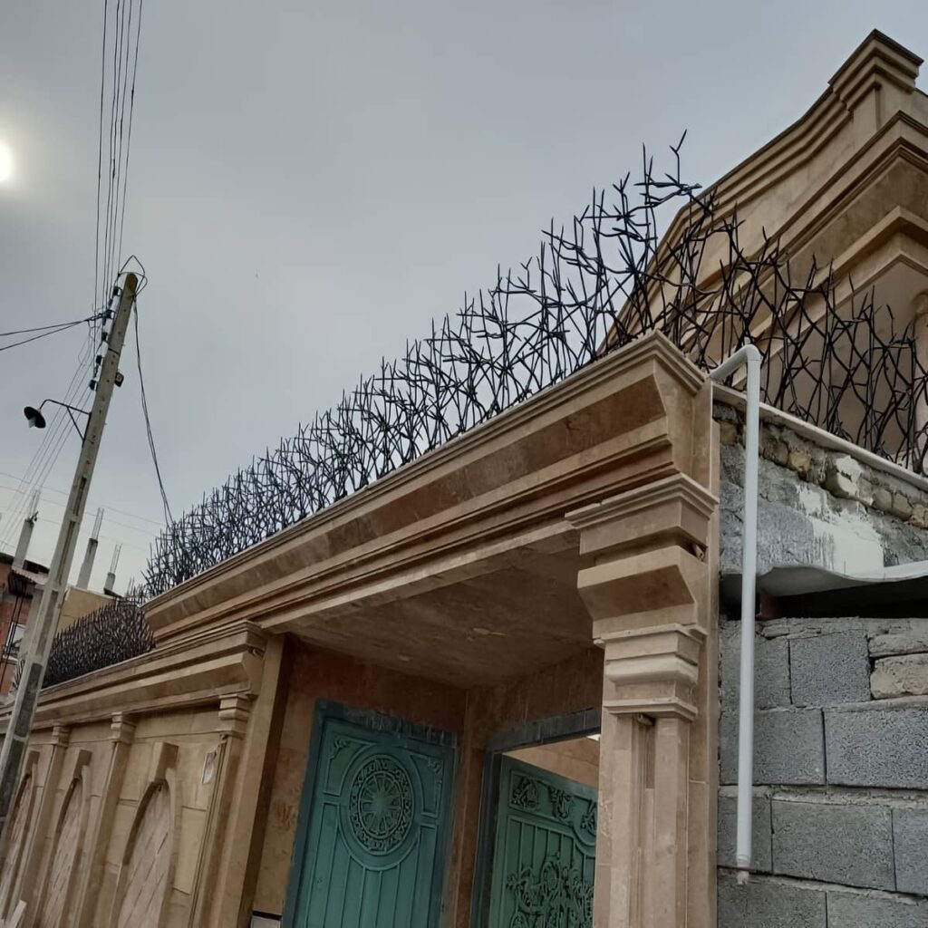 حفاظ دیوار یزد نمای ساختمان ویلایی