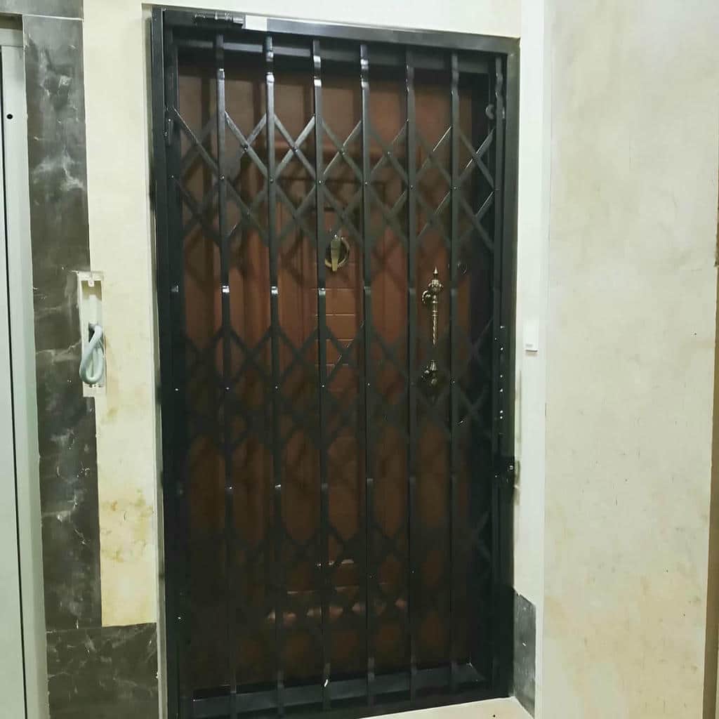 حفاظ فلزی طرح دار آپارتمان