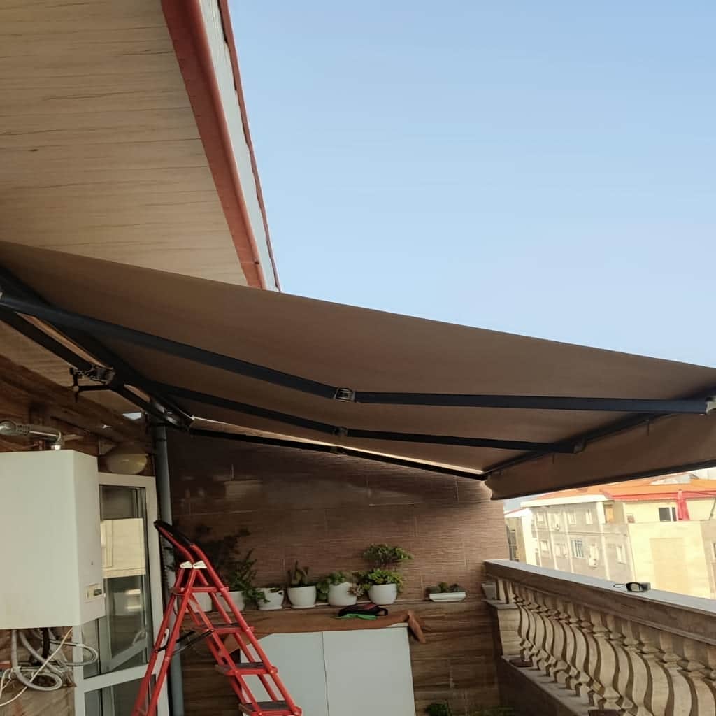 سازه آلومینیومی سایبان برای فضای باز