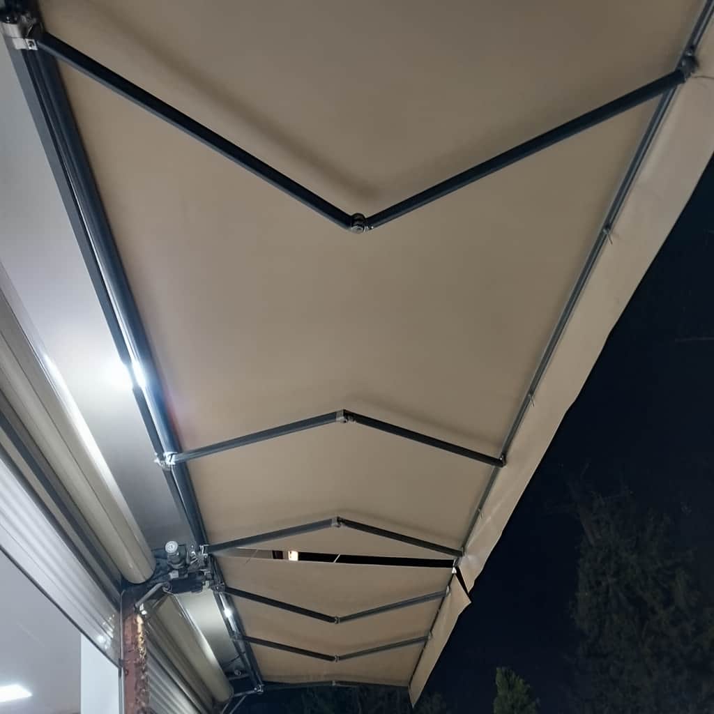 سایبان اتوماتیک پارچه ای گرگان