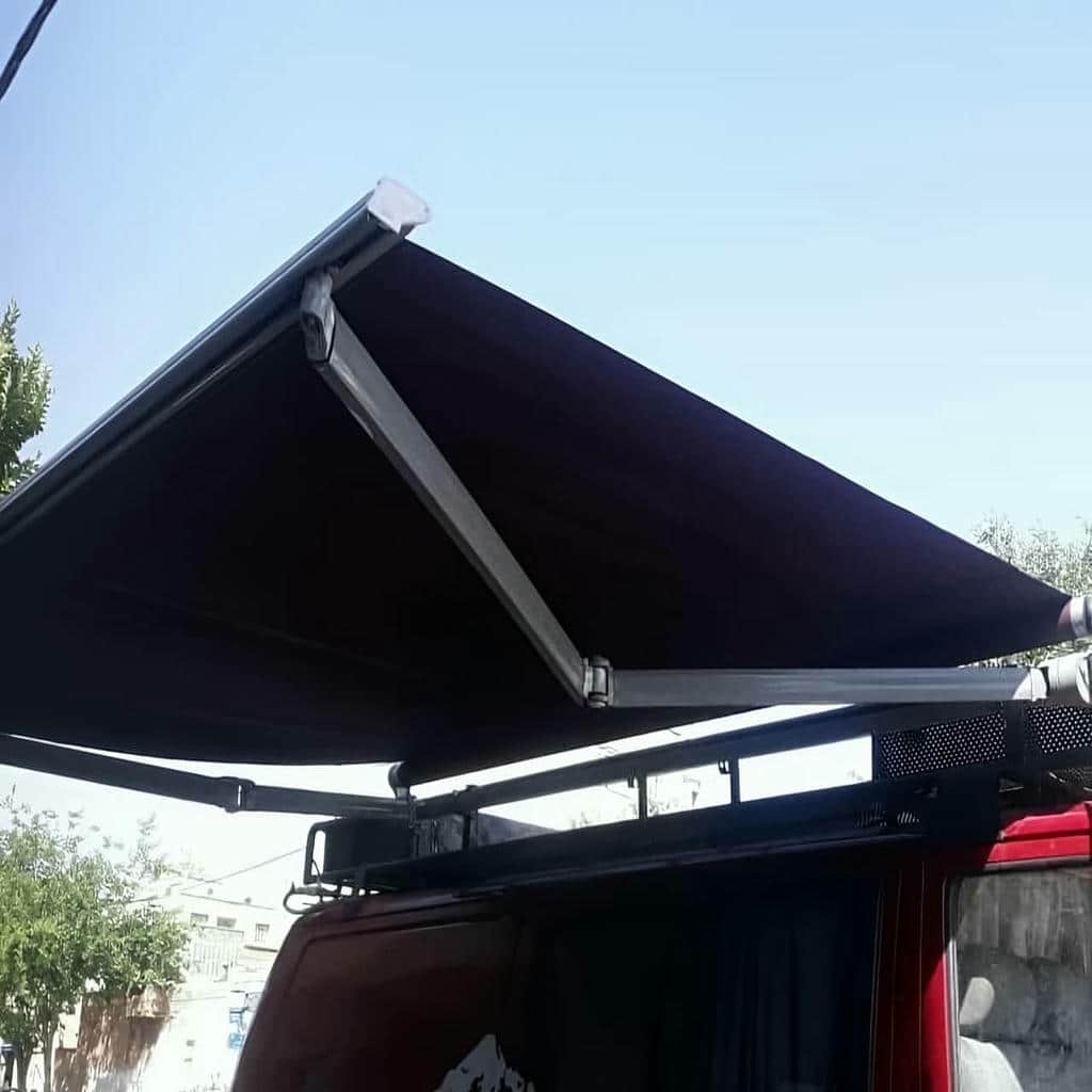 سایبان اتوماتیک پوشش متحرک فروشگاه