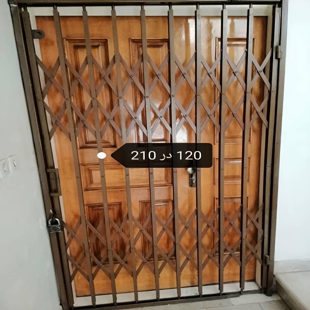 محافظ درب آپارتمان مدل ریلی