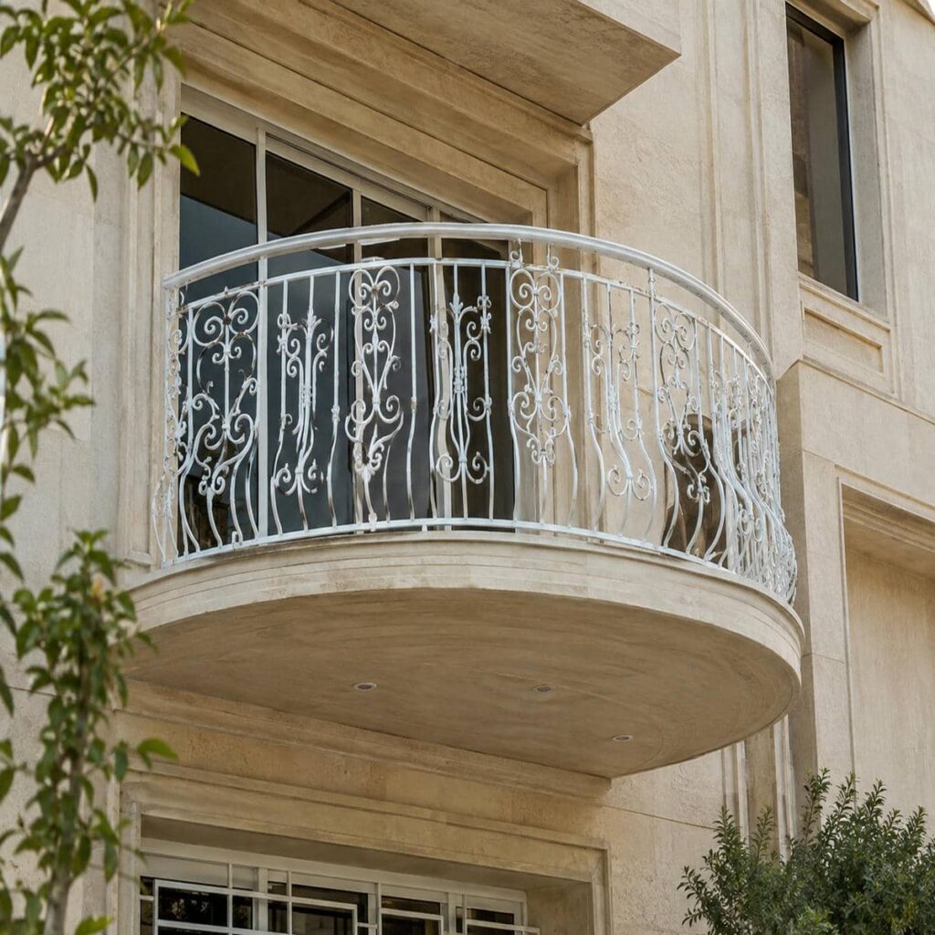 نرده بالکن سفارشی یاسوج برای تراس