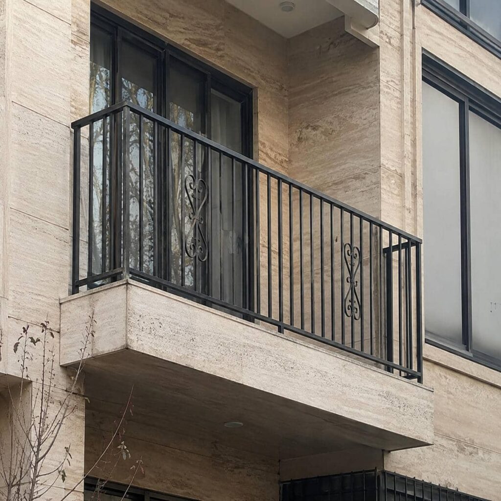 نرده بالکن کرج اجرای مجتمع مسکونی