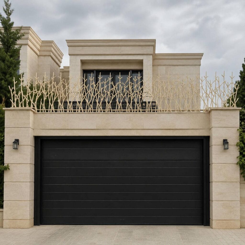 نرده حفاظ دیوار استان کرمان باغی