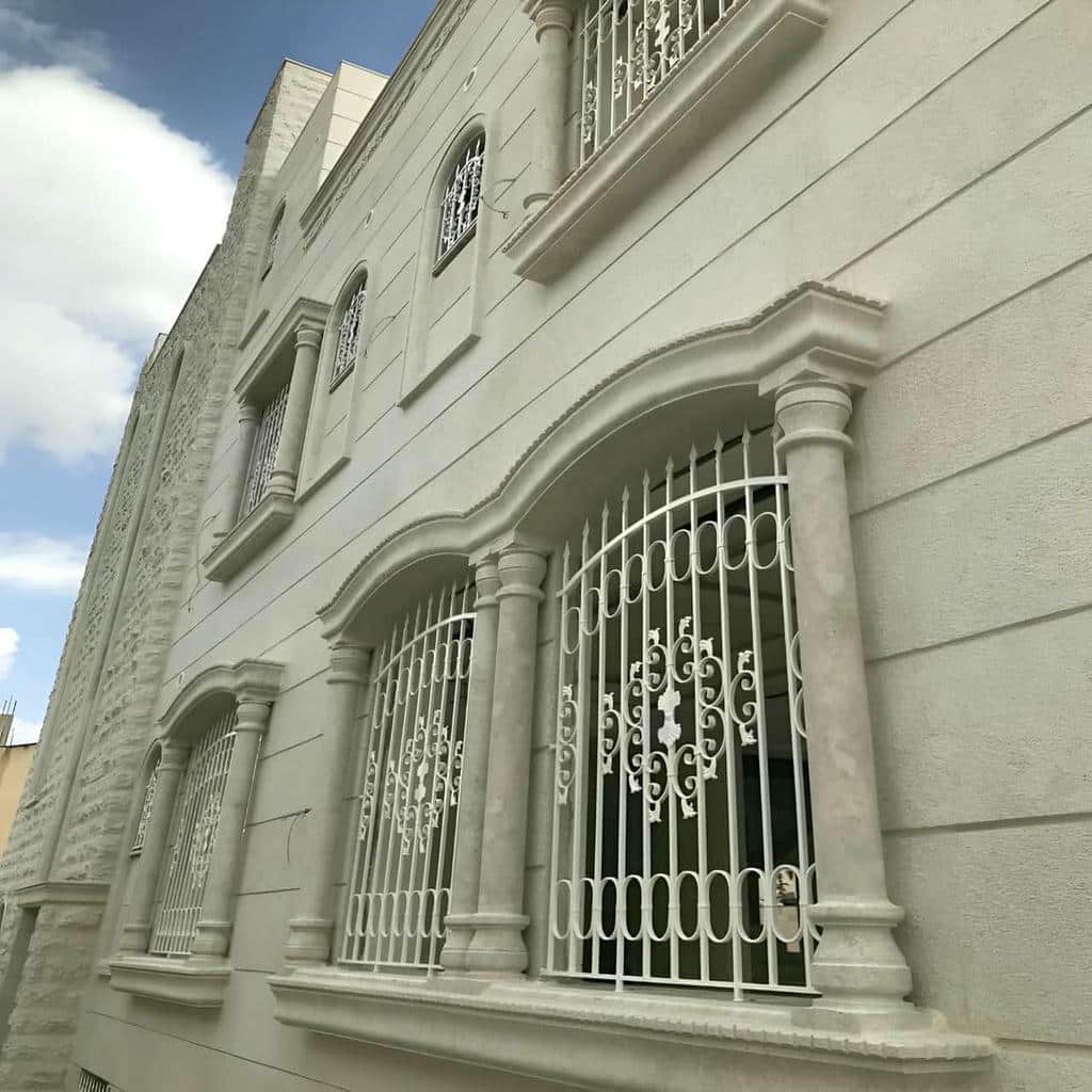نرده پنجره آهنی برای نمای ساختمان سیستان و بلوچستان