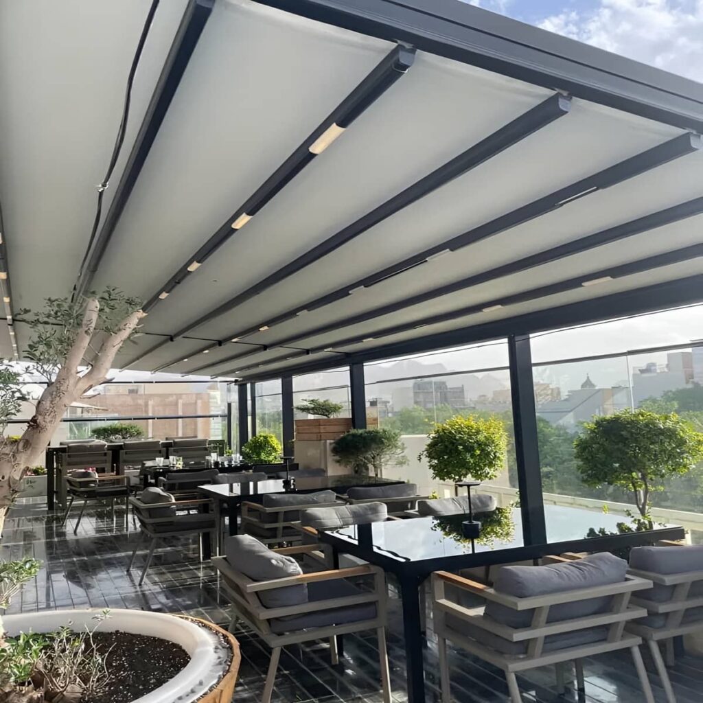 پوشش پارچه ای سایبان سنندج