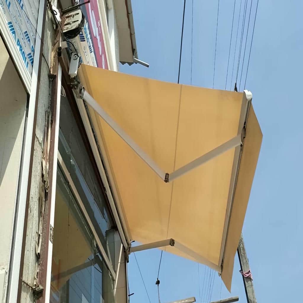 پوشش پارچه ای مقاوم سایبان متحرک