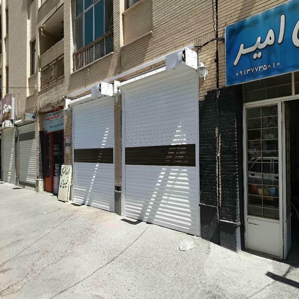 کرکره برقی استان آذربایجان شرقی با تیغه آلومینیومی