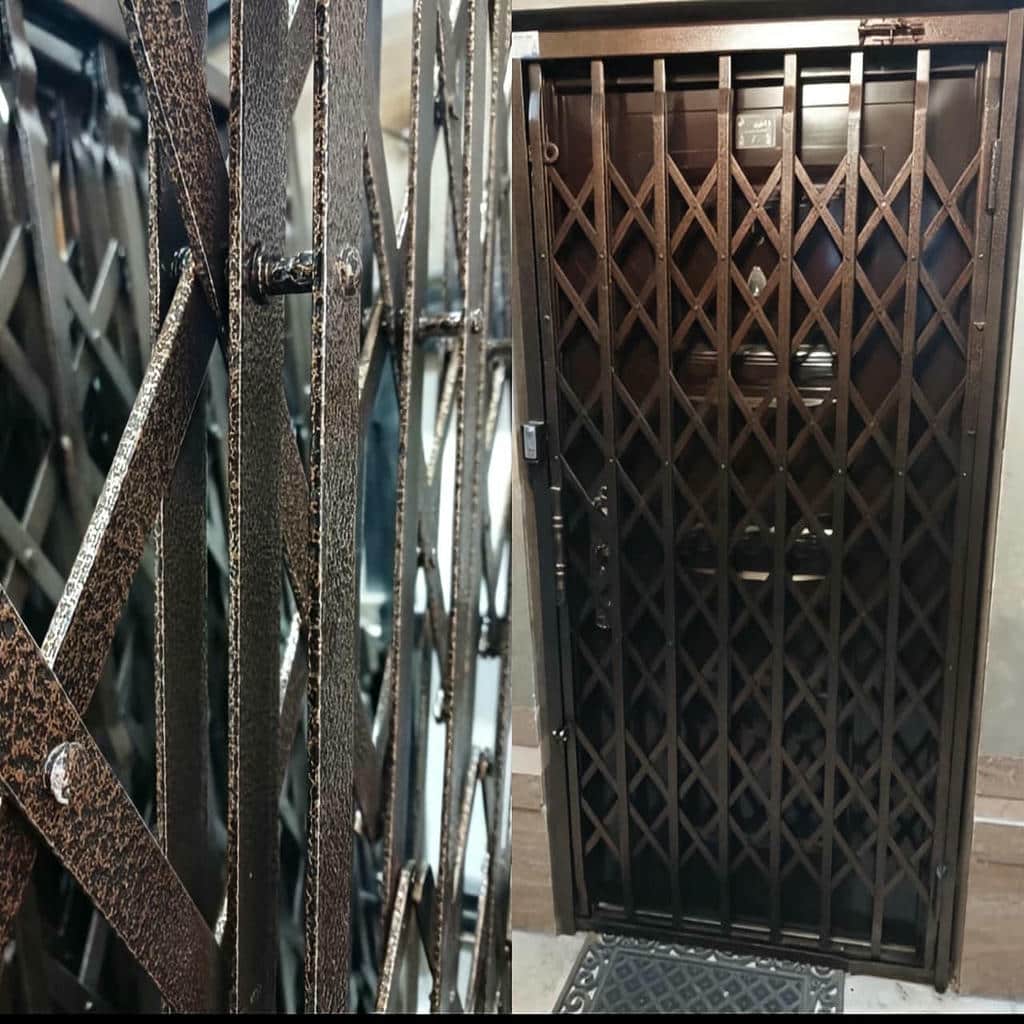 گارد درب ورودی با طراحی ساده