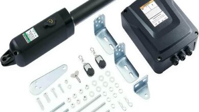 جک درب پارکینگ روی ورودی آهنی ویلای ارومیه
